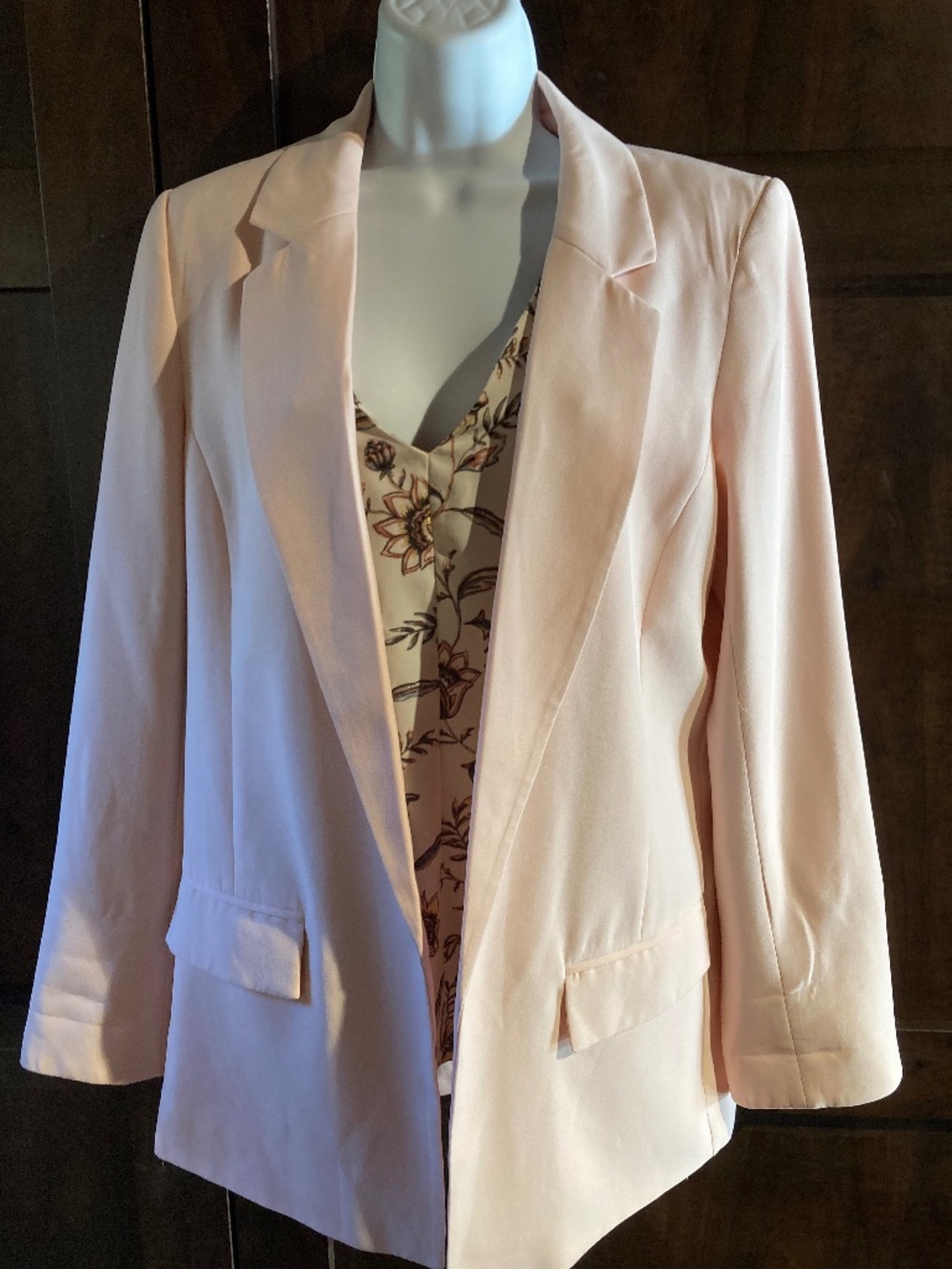 Pale Pink Blazer, Size 8